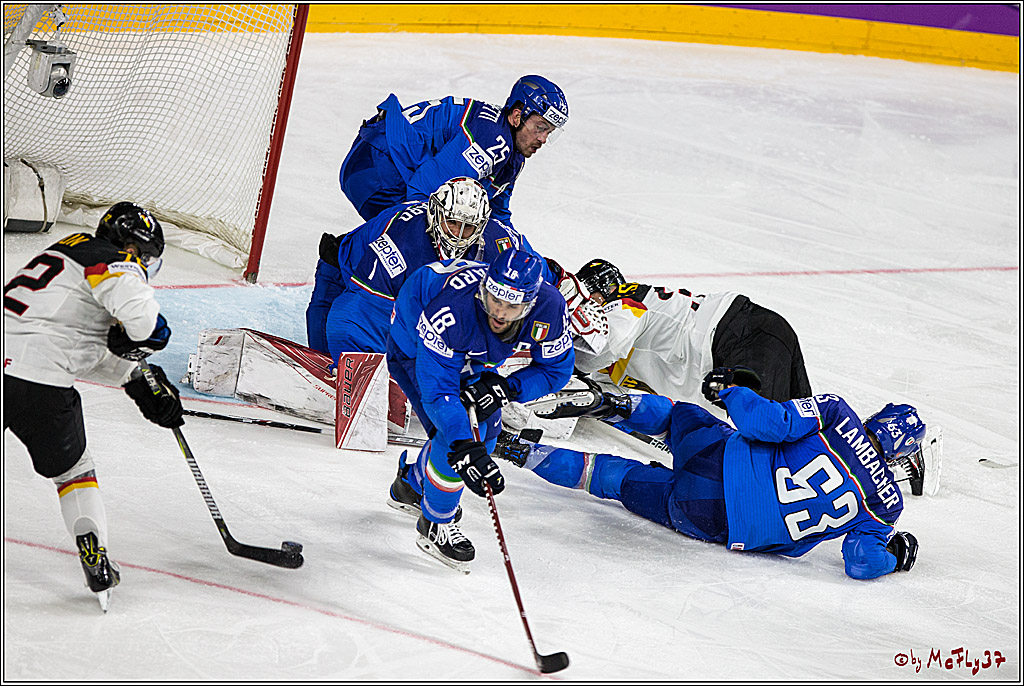 IIHF WM 2017, Italien - Deutschland, 13.05.2017